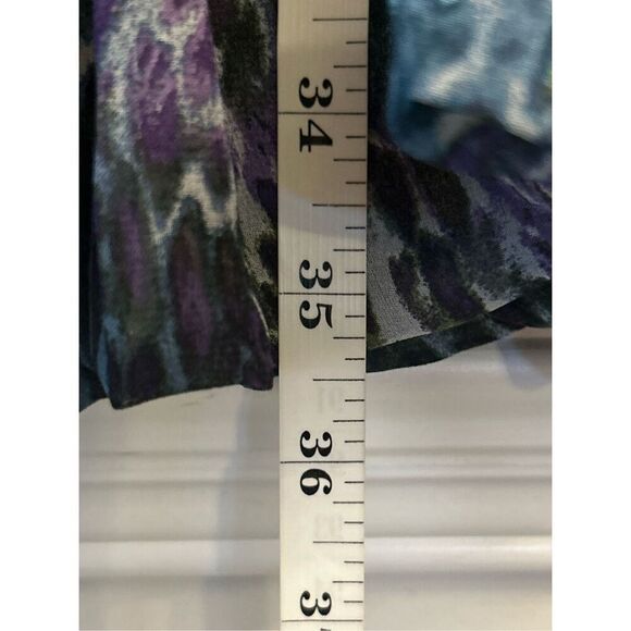 NWT Sugarlips Chiffon Bubble Hem Dress size S Whimsygoth fairy artsy water color - Picture 8 of 8